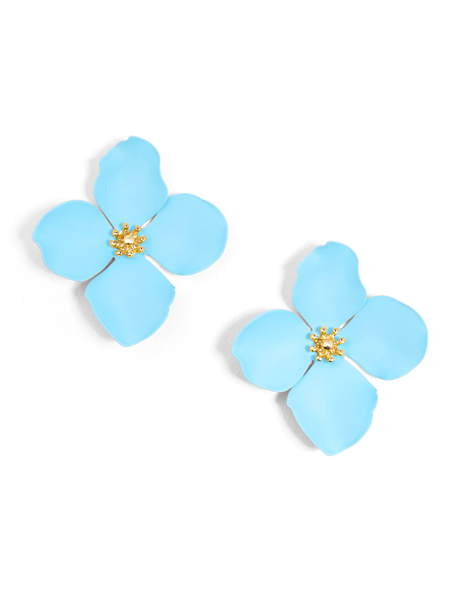 Creta Four Petal Earrings