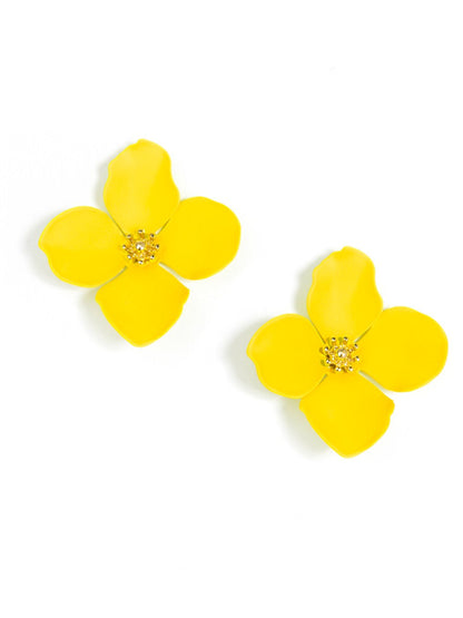 Creta Four Petal Earrings