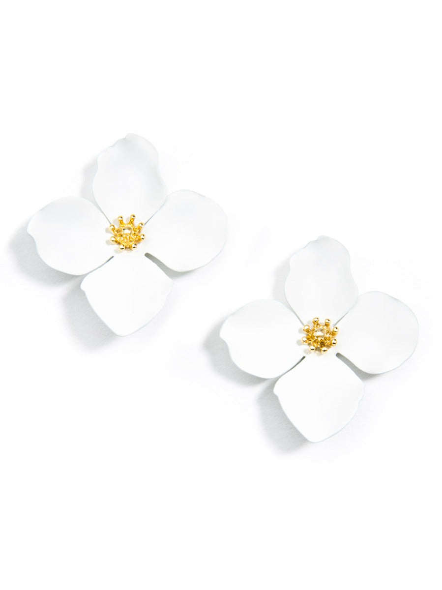 Creta Four Petal Earrings