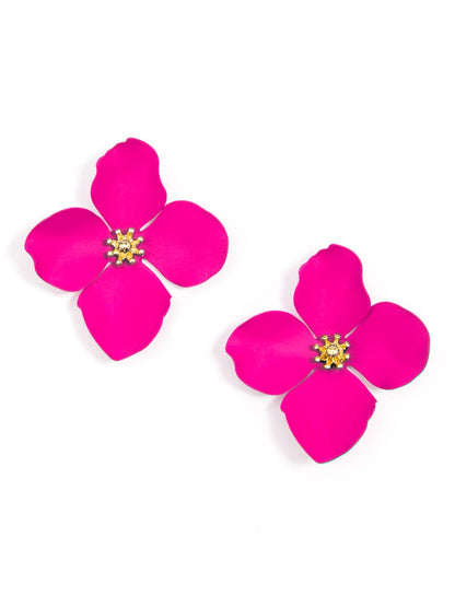 Creta Four Petal Earrings