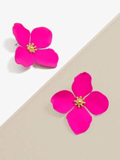 Creta Four Petal Earrings